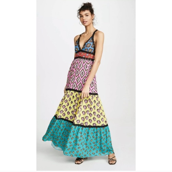 Alice + Olivia Dresses & Skirts - Alice + Olivia x Carla Kranendonk Print Maxi Dress